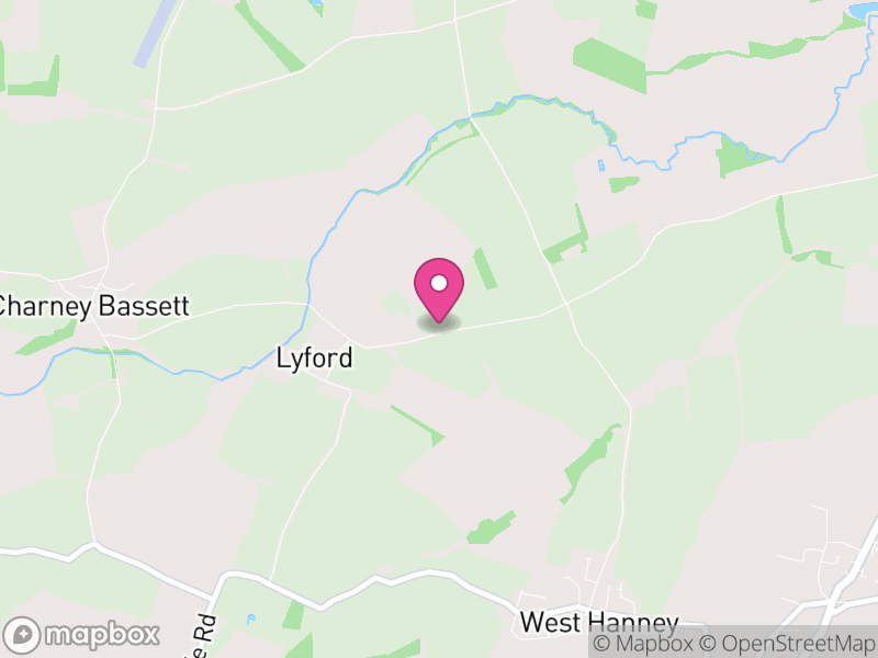 Map of Lyford, Vale of White Horse