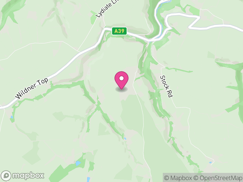 Map of Lynton and Lynmouth, North Devon