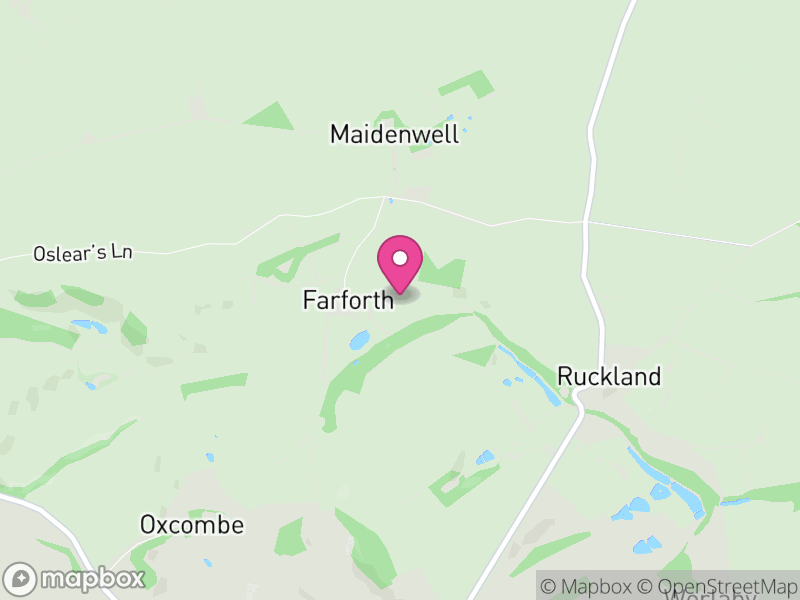 Map of Maidenwell, East Lindsey