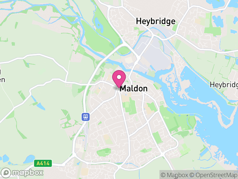 Map of Maldon, Essex