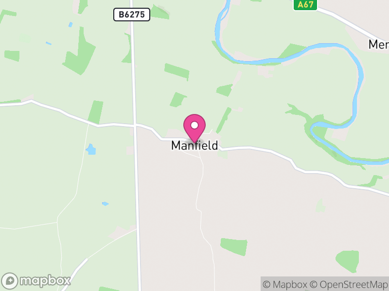 Map of Manfield, North Yorkshire