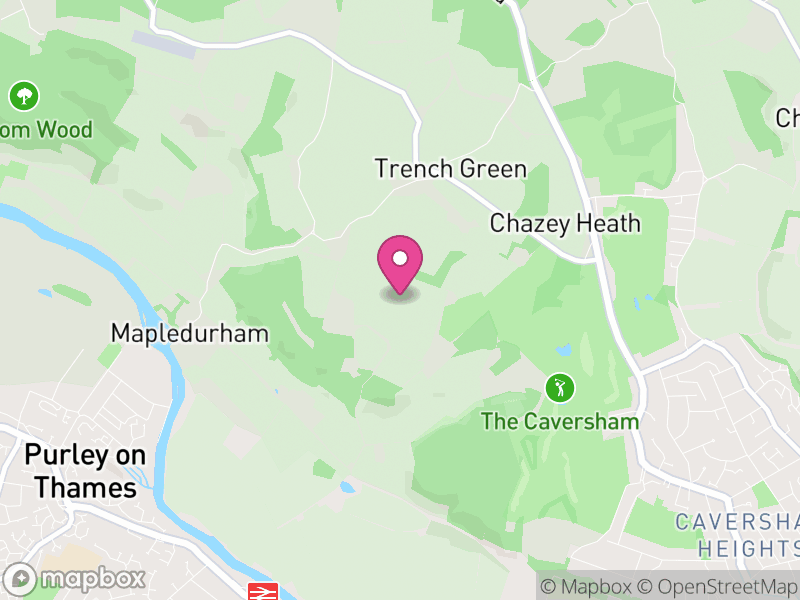 Map of Mapledurham, South Oxfordshire