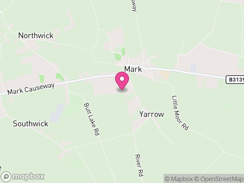 Map of Mark, Somerset