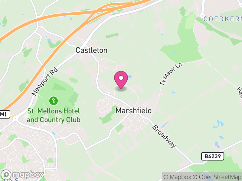 Map of Marshfield, Newport