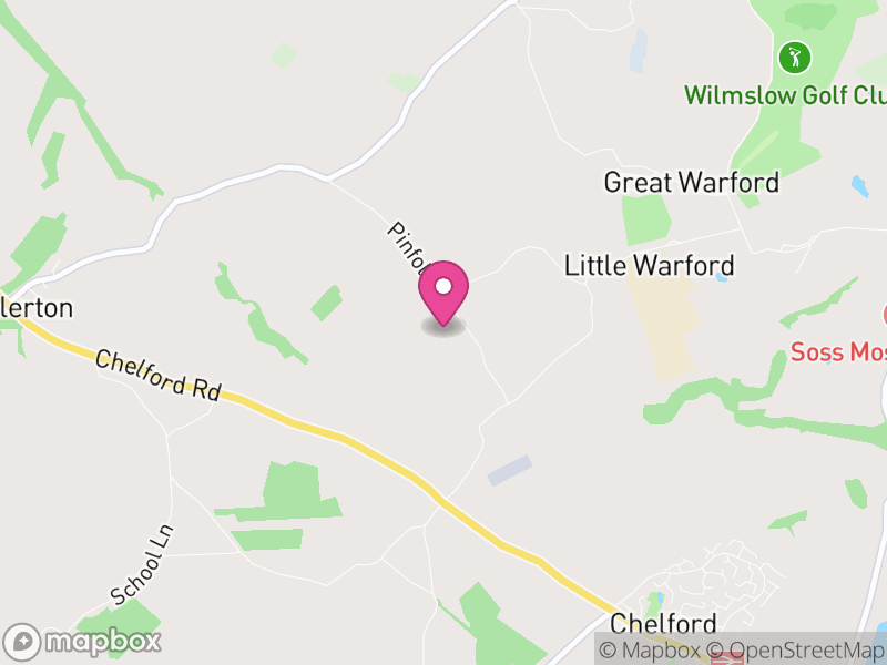 Map of Marthall, Cheshire East