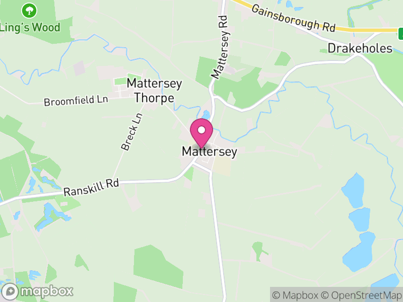 Map of Mattersey, Bassetlaw