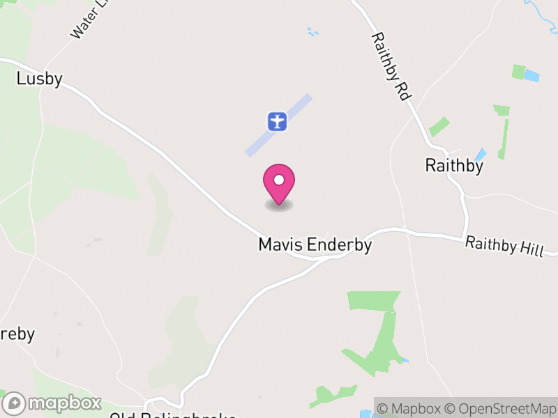 Map of Mavis Enderby, East Lindsey