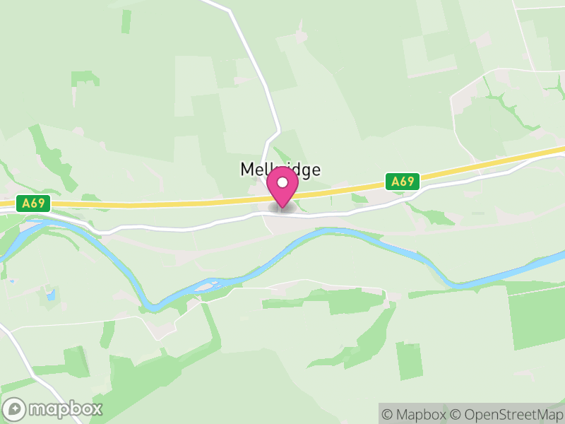 Map of Melkridge, Northumberland