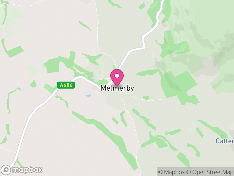 Map of Melmerby, Westmorland and Furness