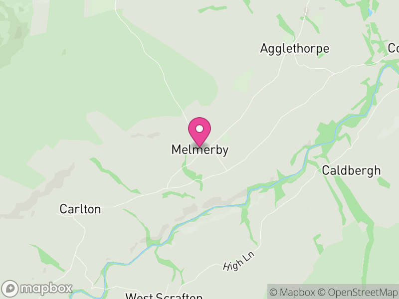 Map of Melmerby, North Yorkshire