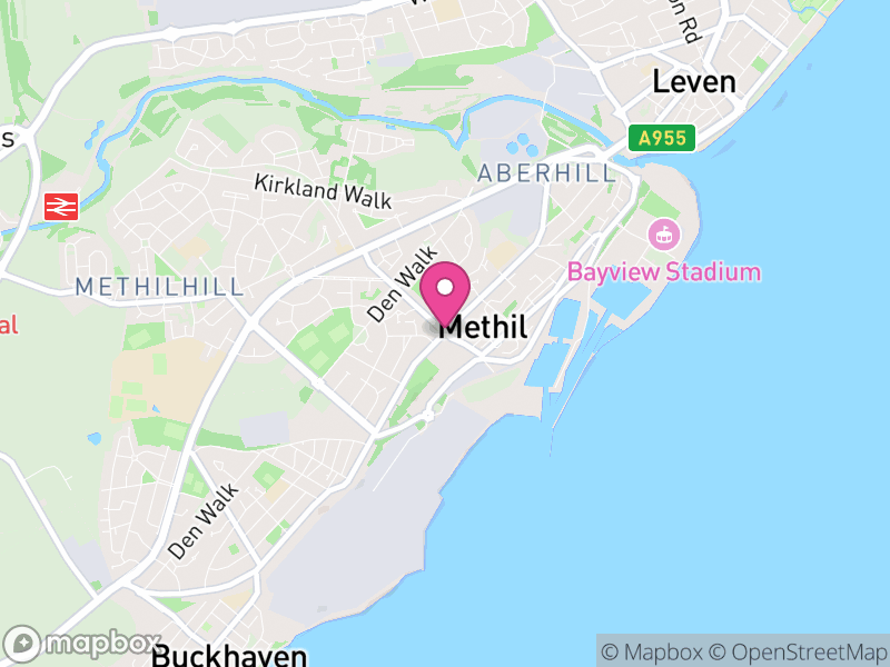 Map of Methil