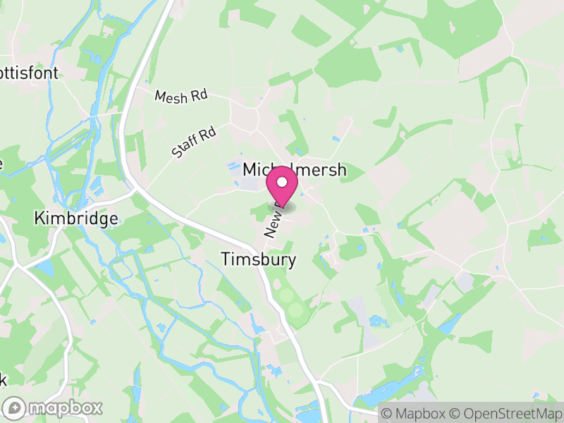 Map of Michelmersh and Timsbury, Test Valley