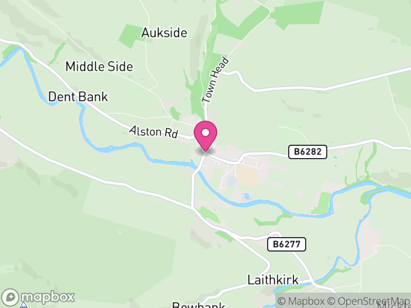 Map of Middleton in Teesdale, County Durham