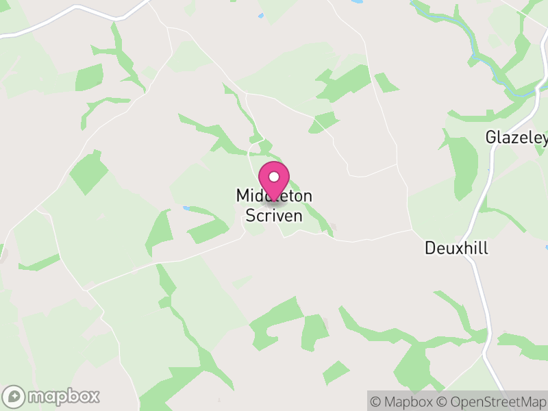 Map of Middleton Scriven, England