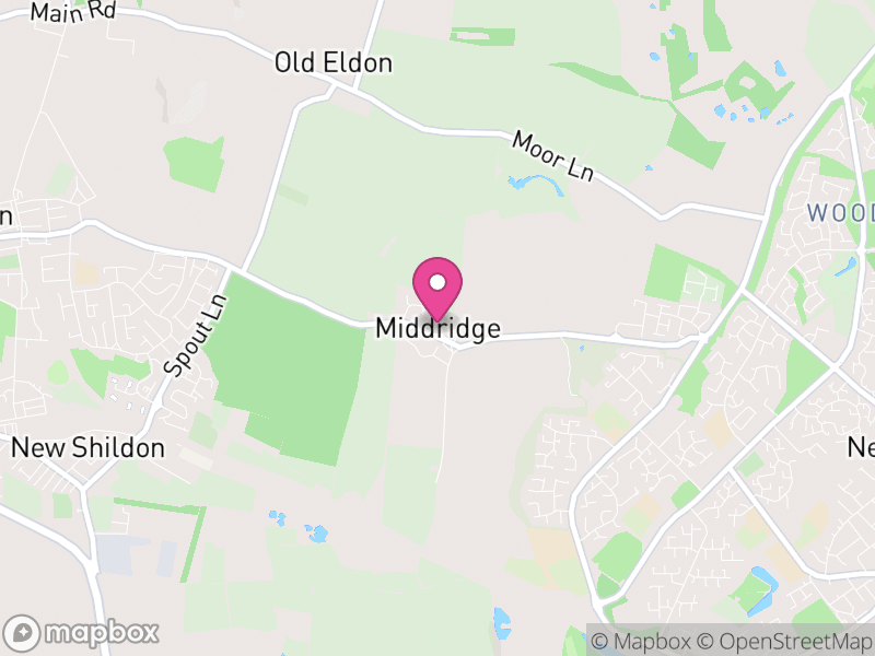 Map of Middridge, County Durham