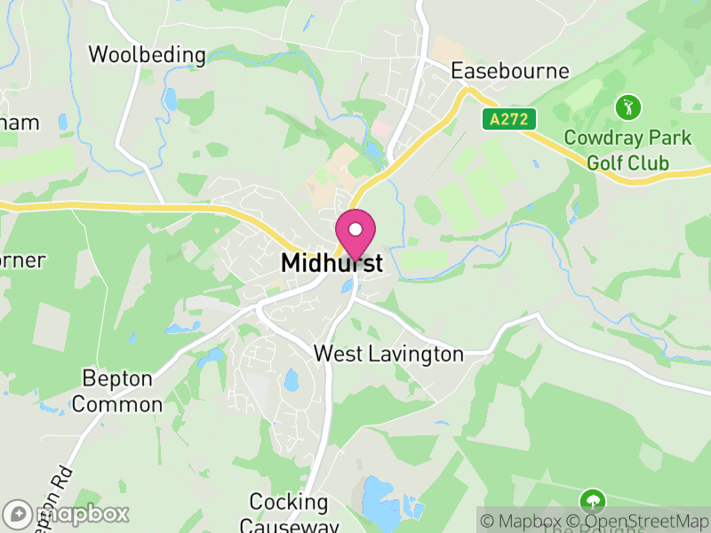 Map of Midhurst, Chichester