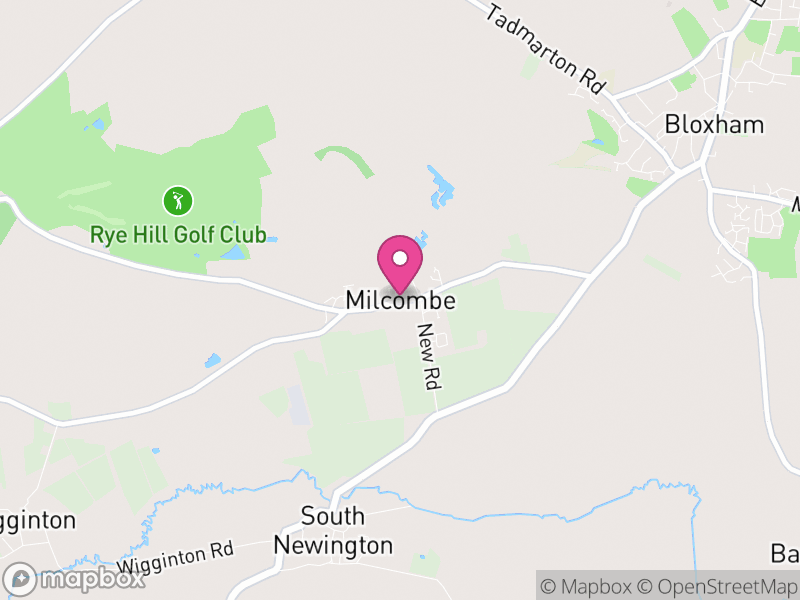 Map of Milcombe, Cherwell