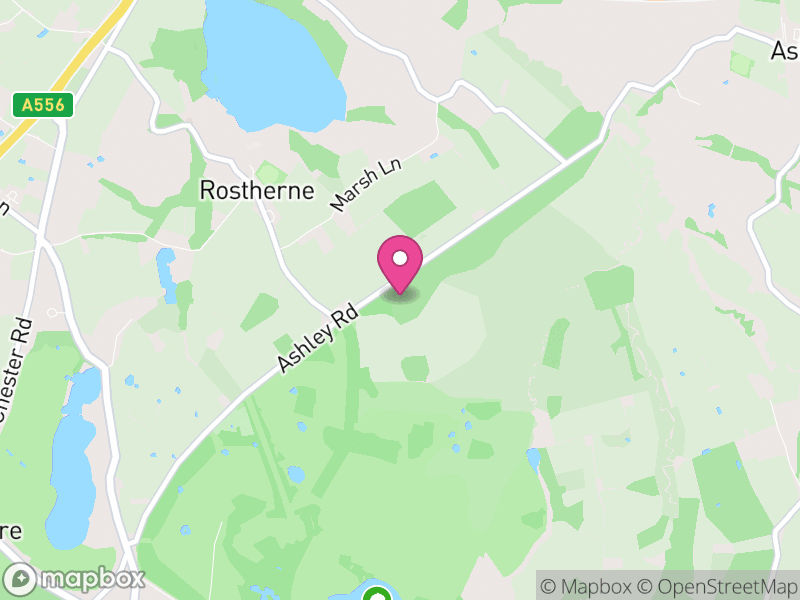 Map of Millington and Rostherne, Cheshire East