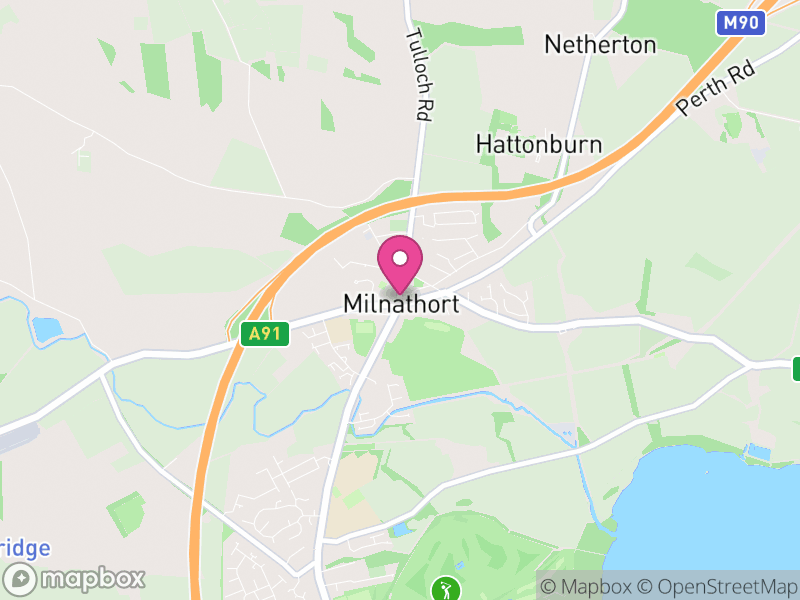 Map of Milnathort