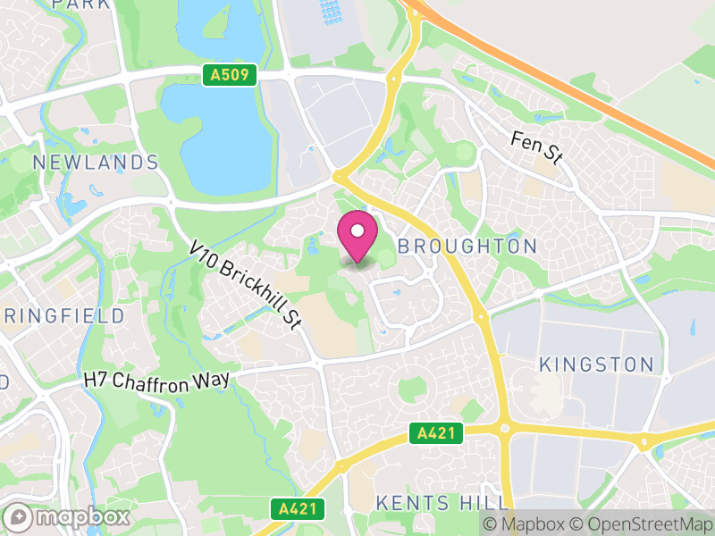 Map of Milton Keynes, Milton Keynes