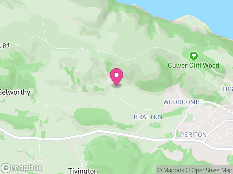 Map of Minehead Without, Somerset