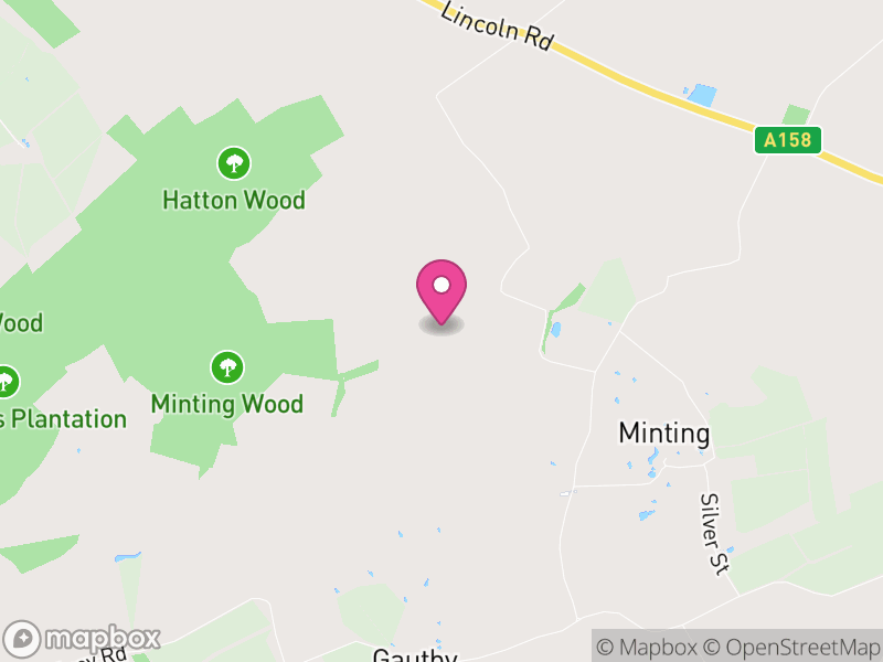 Map of Minting, East Lindsey