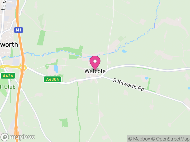 Map of Misterton with Walcote, Harborough