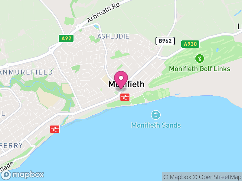 Map of Monifieth