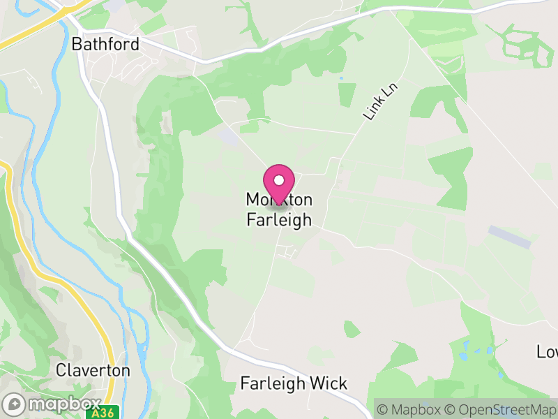 Map of Monkton Farleigh, Wiltshire