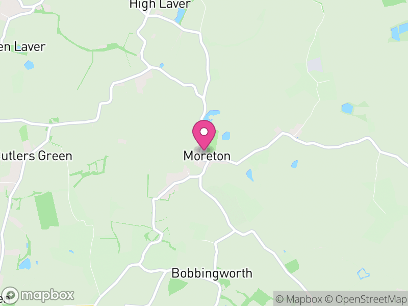 Map of Moreton, Epping Forest