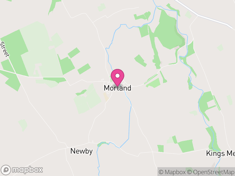 Map of Morland, Westmorland and Furness