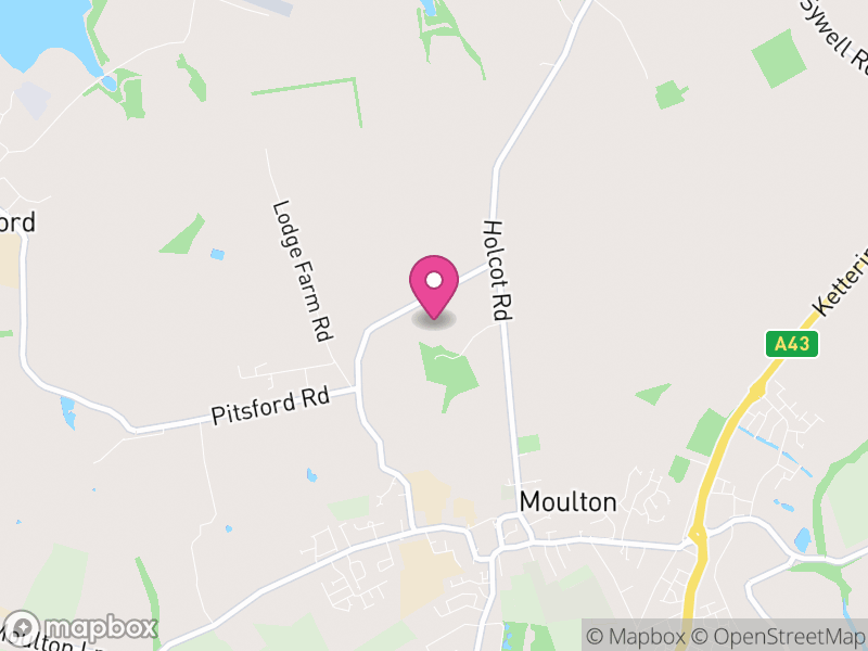 Map of Moulton, West Northamptonshire