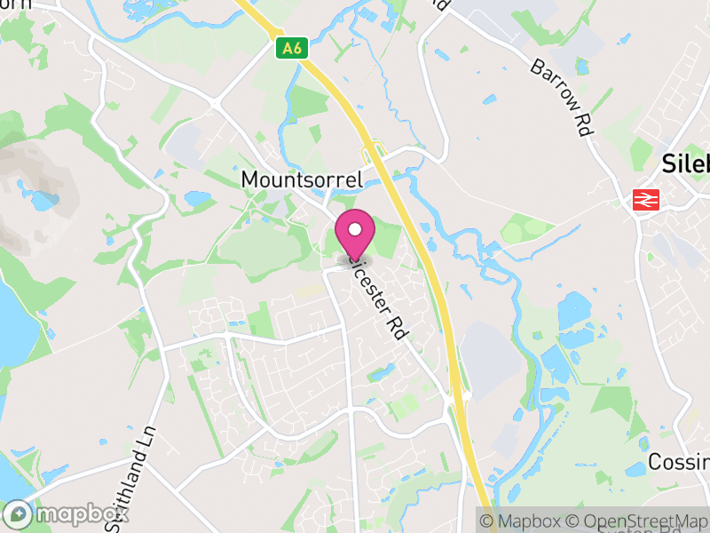 Map of Mountsorrel, Charnwood