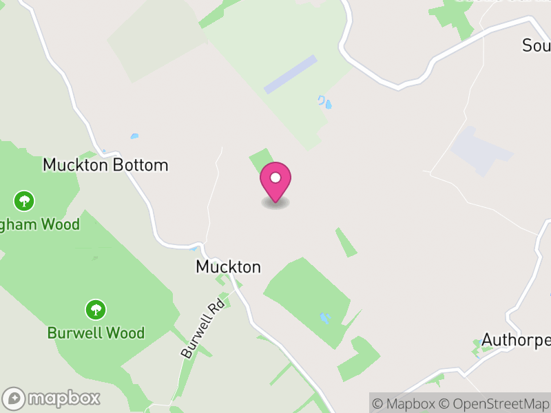 Map of Muckton, East Lindsey
