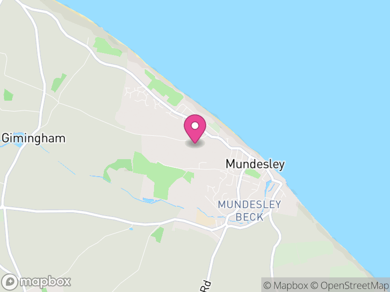 Map of Mundesley, North Norfolk