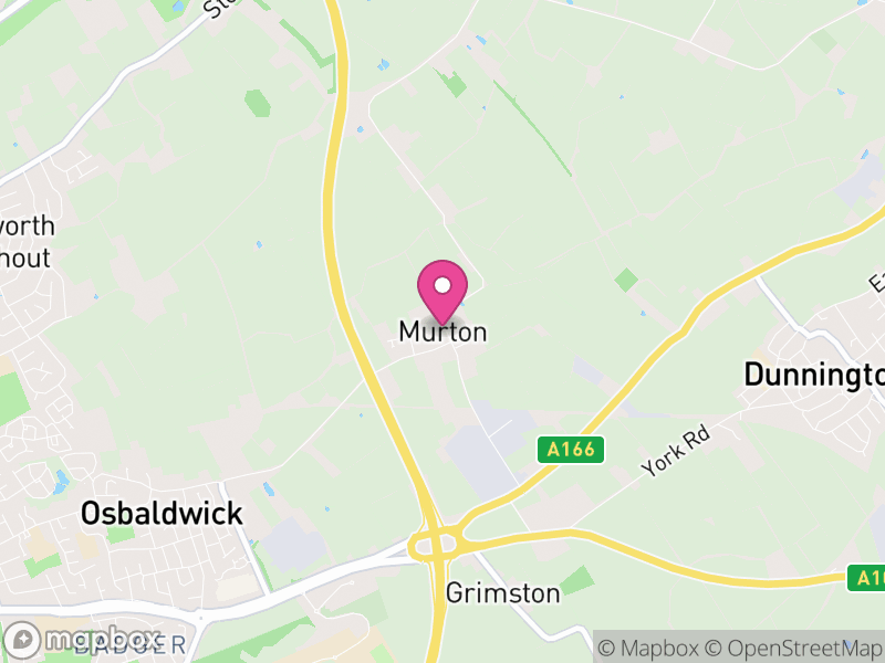 Map of Murton, York