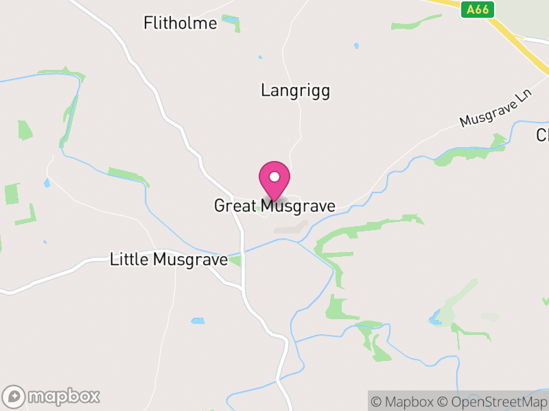 Map of Musgrave, Westmorland and Furness