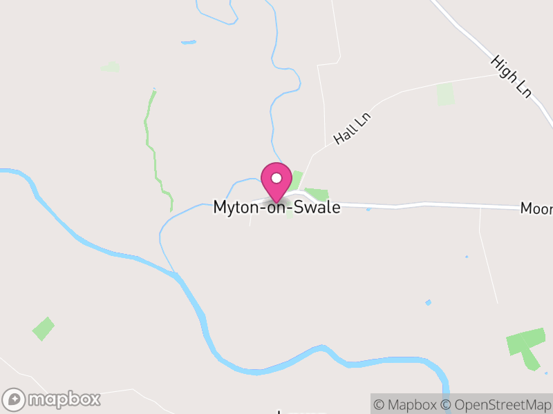 Map of Myton-on-Swale, North Yorkshire