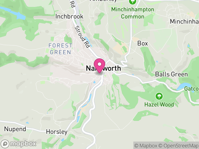 Map of Nailsworth, Stroud