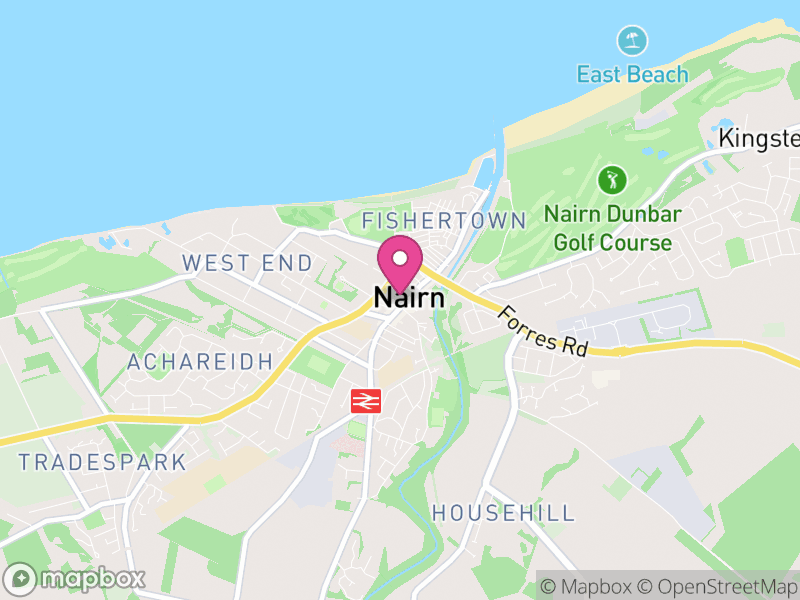 Map of Nairn