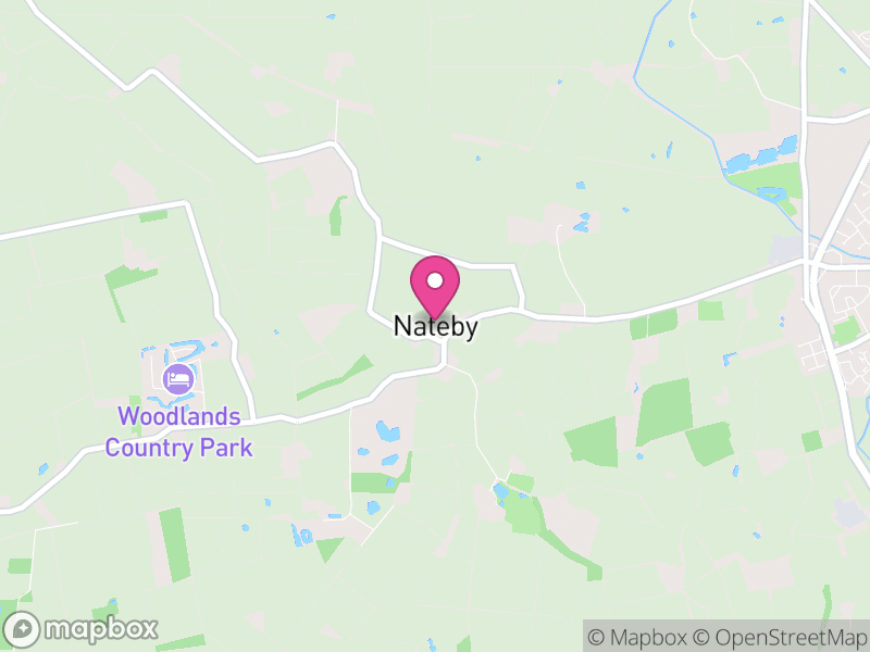 Map of Nateby, Wyre
