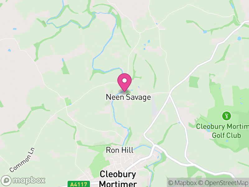 Map of Neen Savage, England