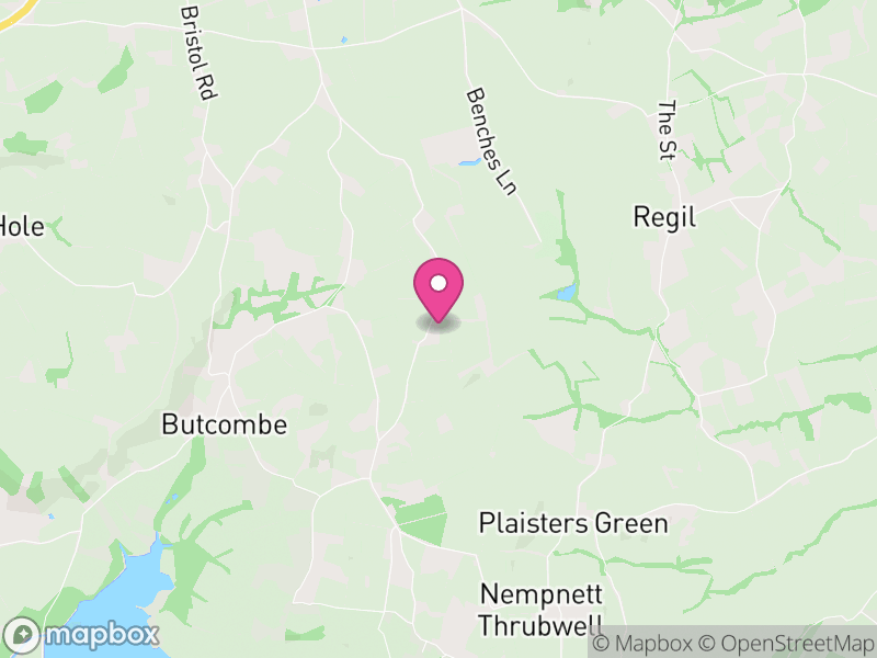 Map of Nempnett Thrubwell, Bath and North East Somerset