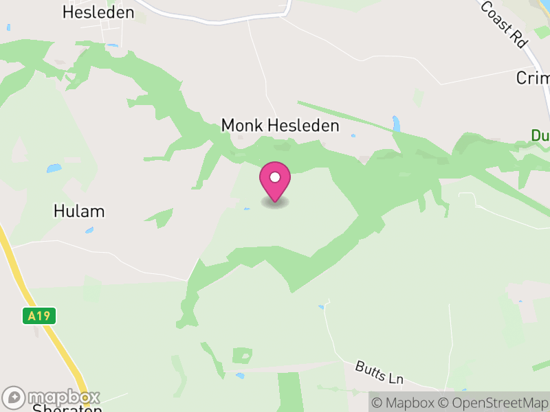 Map of Nesbitt, County Durham