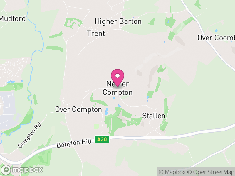 Map of Nether Compton, Dorset