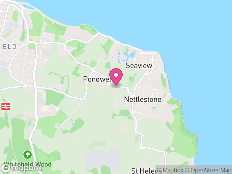 Map of Nettlestone and Seaview, Isle of Wight