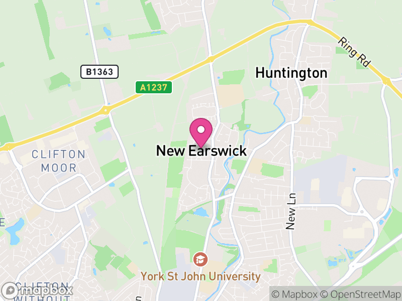 Map of New Earswick, York