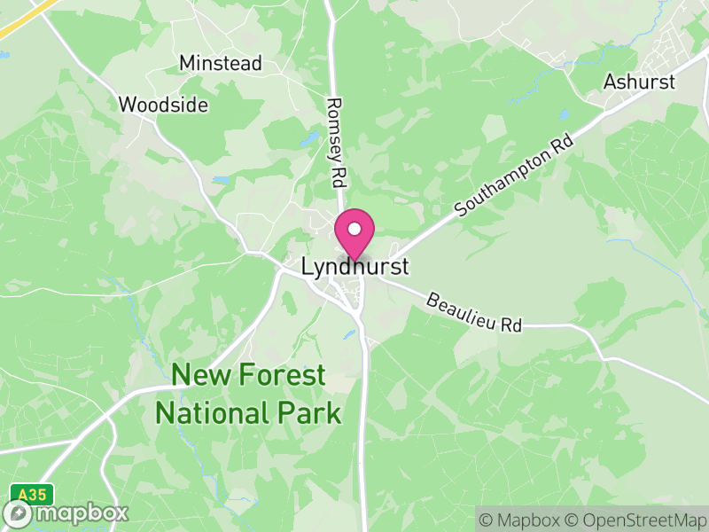 Map of New Forest, Hampshire