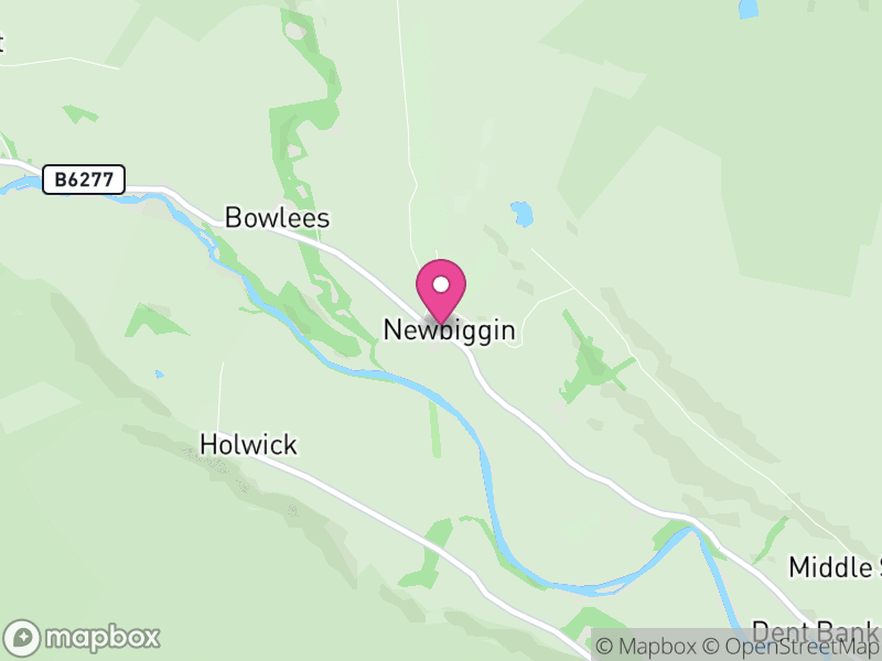 Map of Newbiggin, County Durham