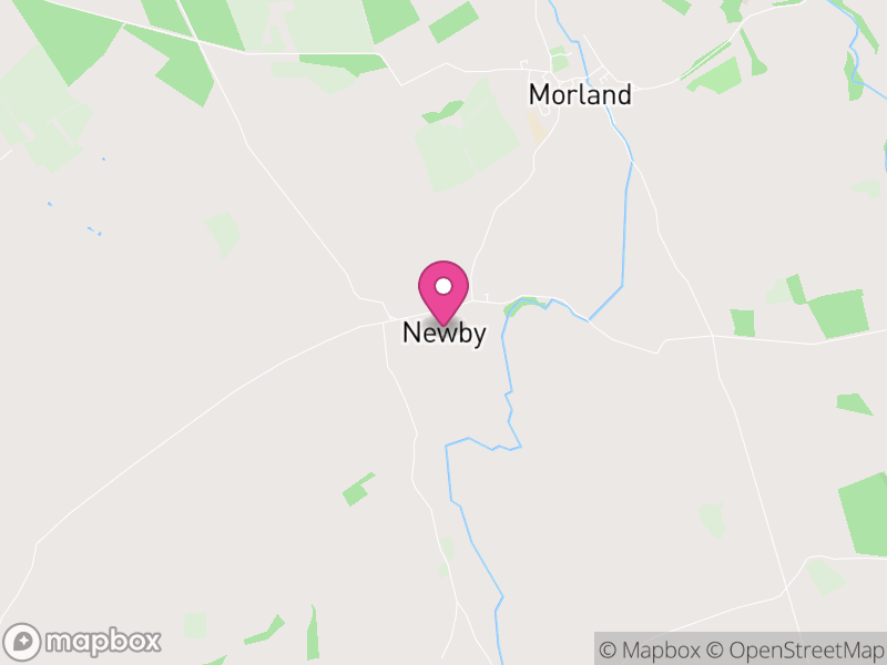 Map of Newby, Westmorland and Furness